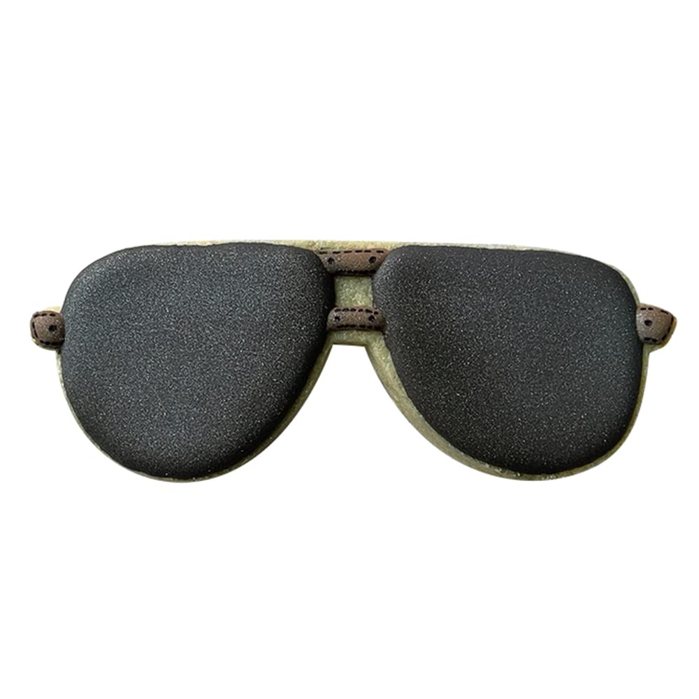 Liliao Glasses/Sunglasses Cookie Cutter, 5 X 2 Inches, Stainless Steel