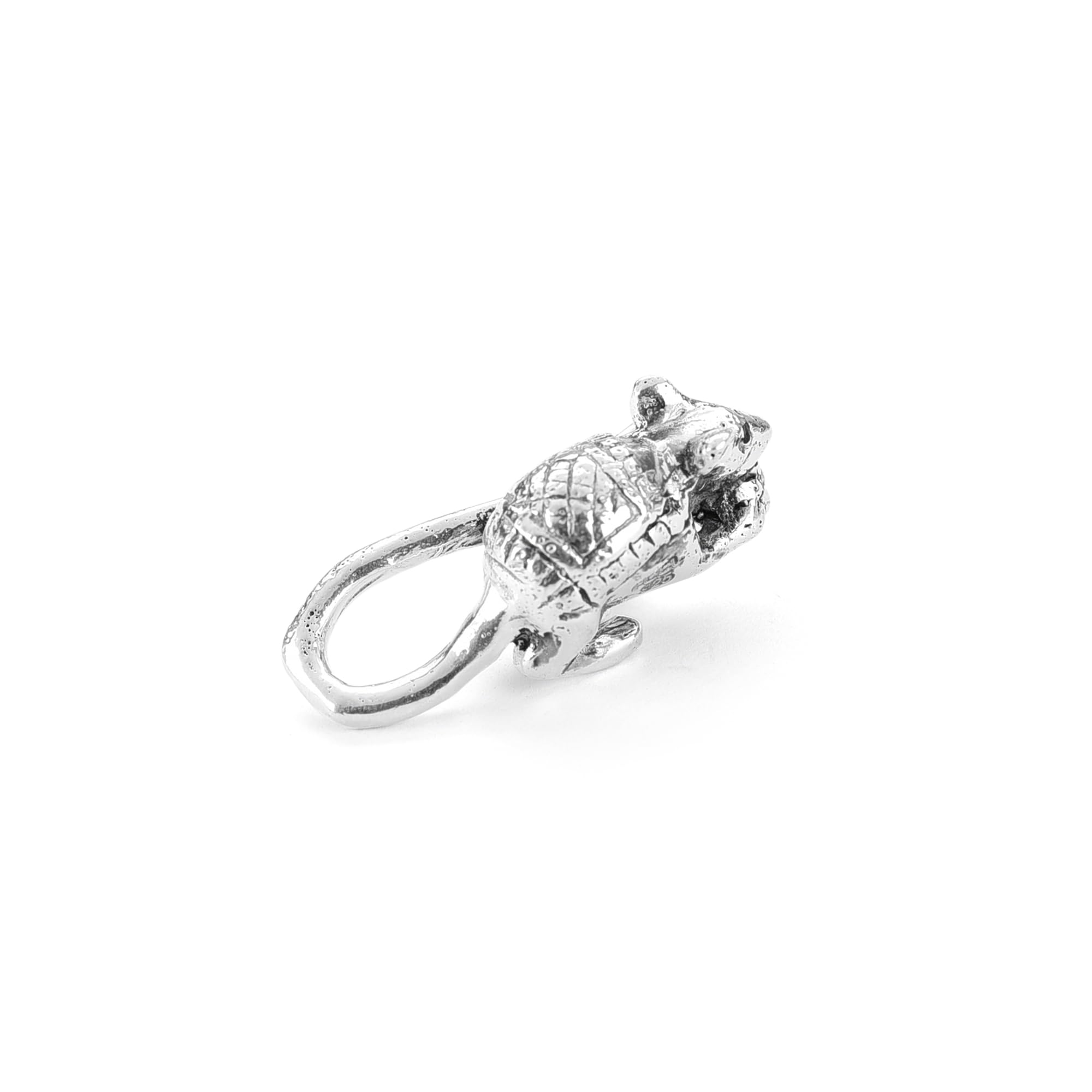 Dhruvs Collection Presents 925 Pure Silver Mouse/Mushak Ji/Ganeshji Ki Sawaari Idol Statue For Mandir, Home Decor, Pooja And Gif