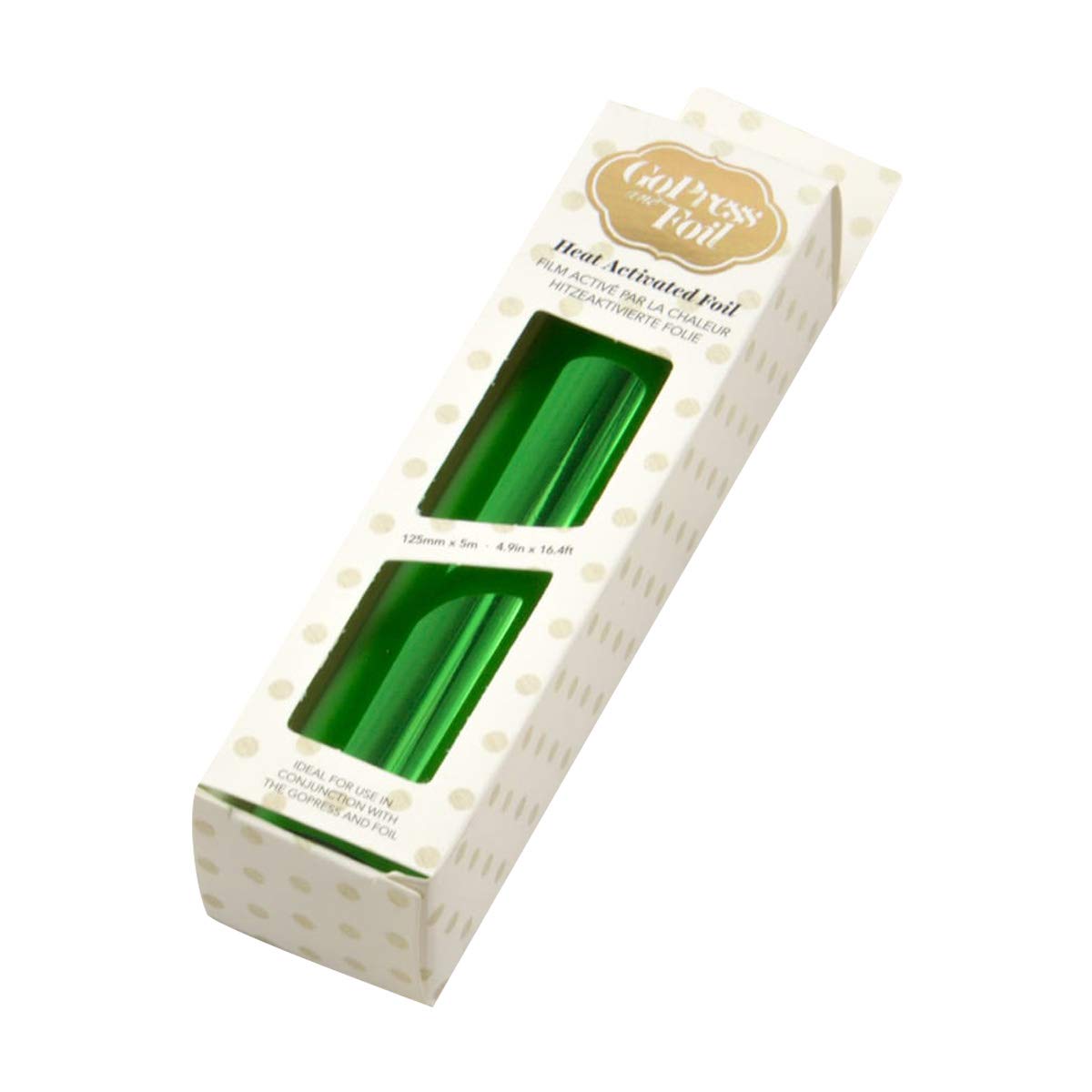 Couture Creations Foil 5x16.4-christmas Green - Mirror Finish