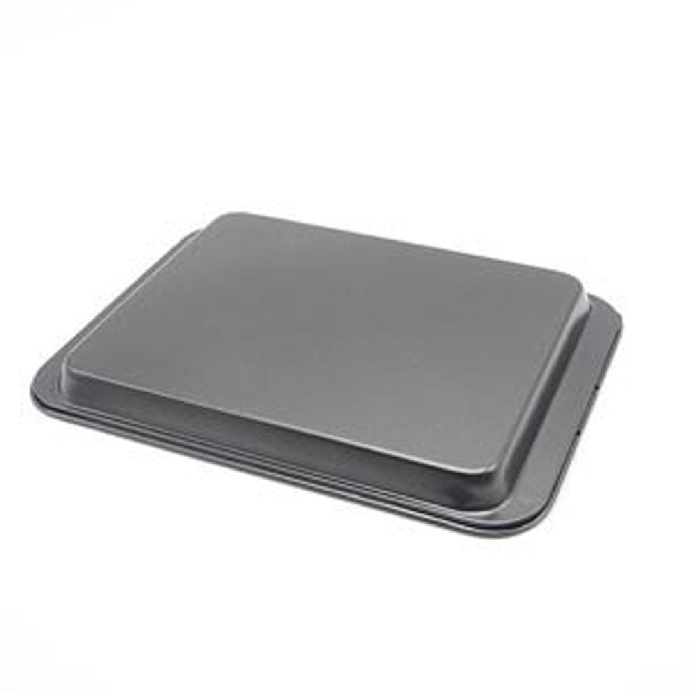 SS&CC Nonstick Baking Sheets Set of 2 - 9.5"x7.1" Carbon Steel Gray Cookie Trays for Toaster Oven
