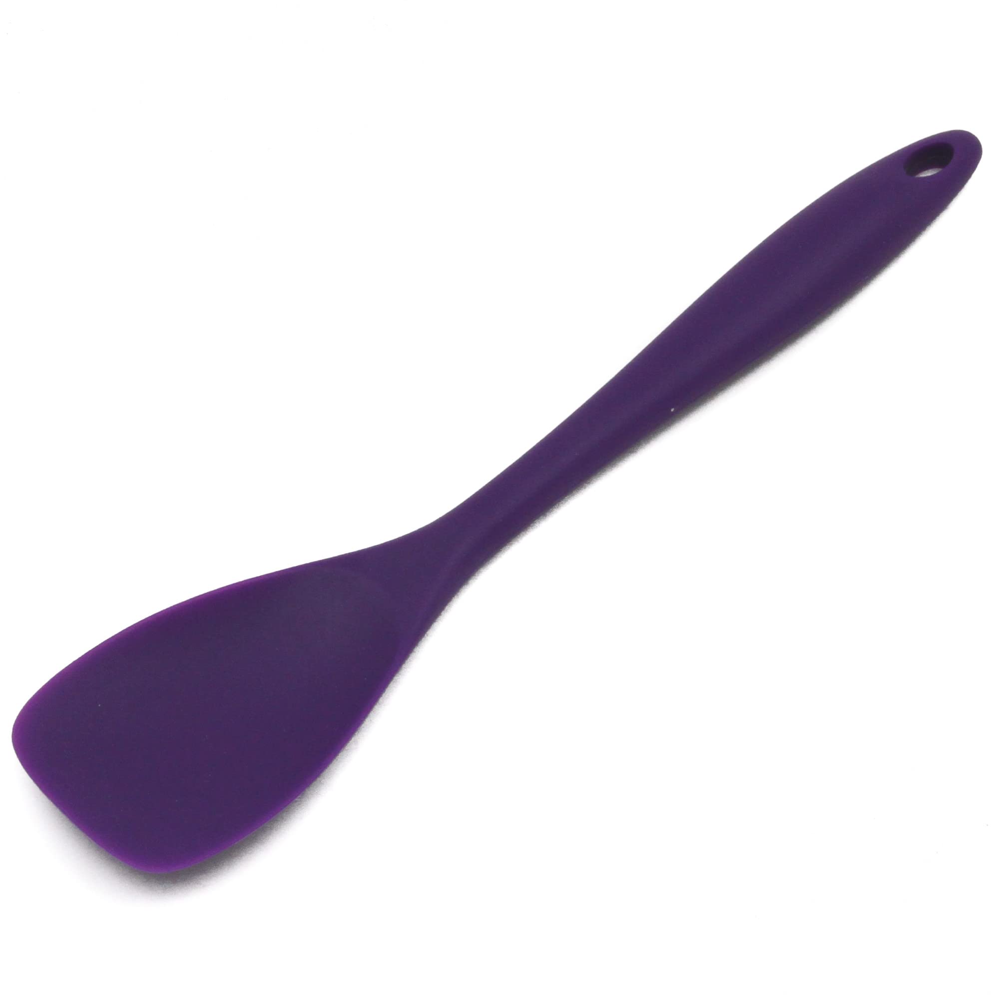 Chef Craft Premium Silicone Spoon Spatula, 11.5'', Purple
