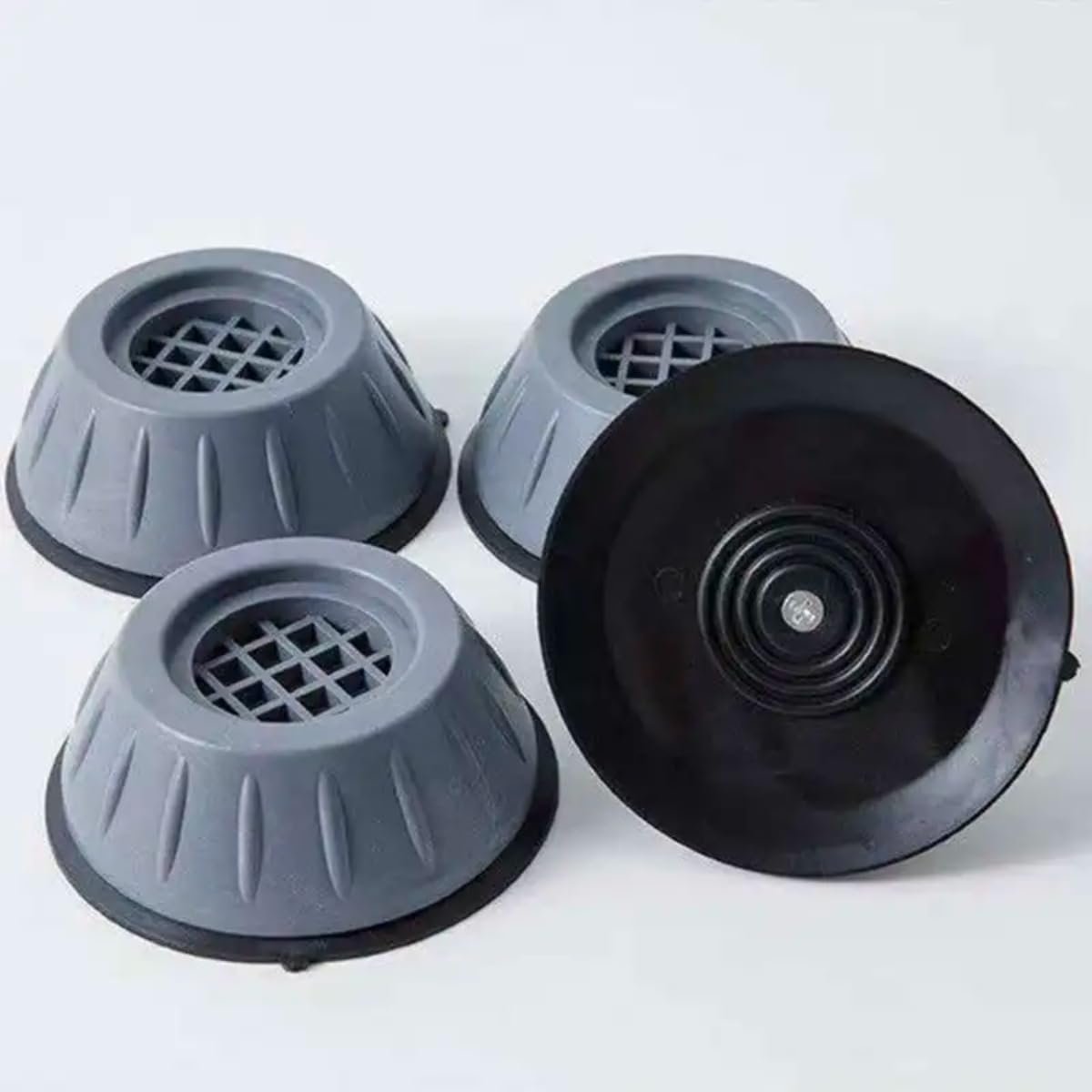 Zulaxy Anti Vibration Pads For Washing Machine With Suction Cup For Washing Machines Fridge Dryer Levelling Feet AntiWalk, Anti