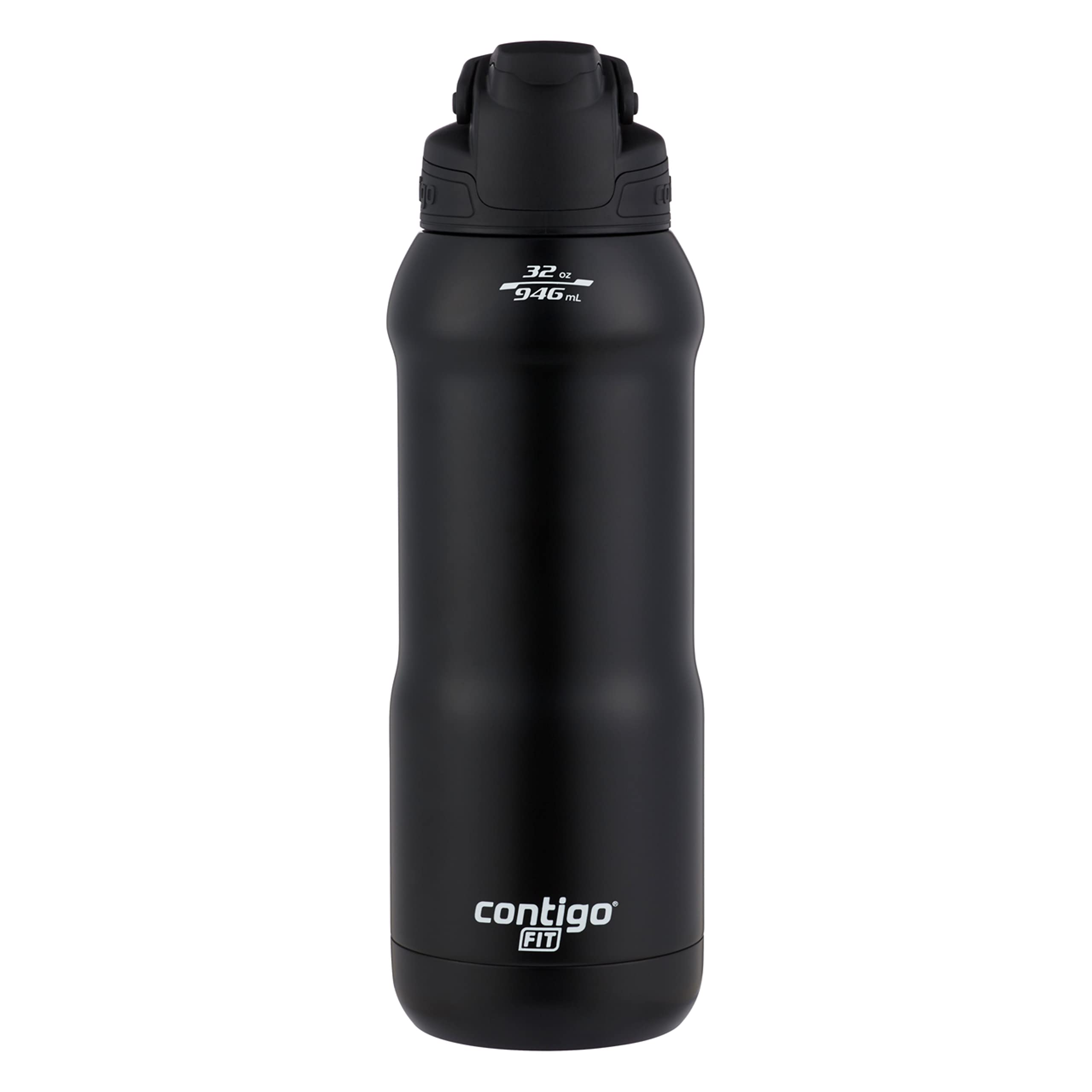 Contigo Fit Autoseal Water Bottle, 32 Oz, Licorice