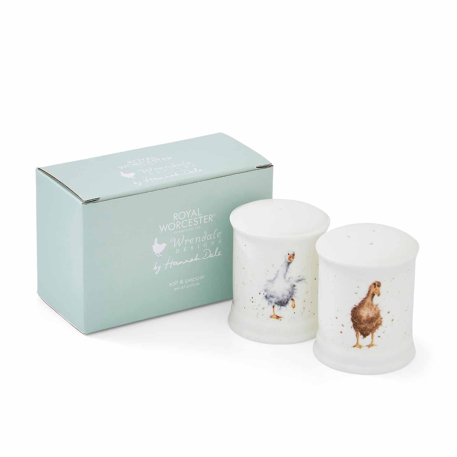 Royal Worcester Wrendale Designs Salt & Pepper (Ducks)