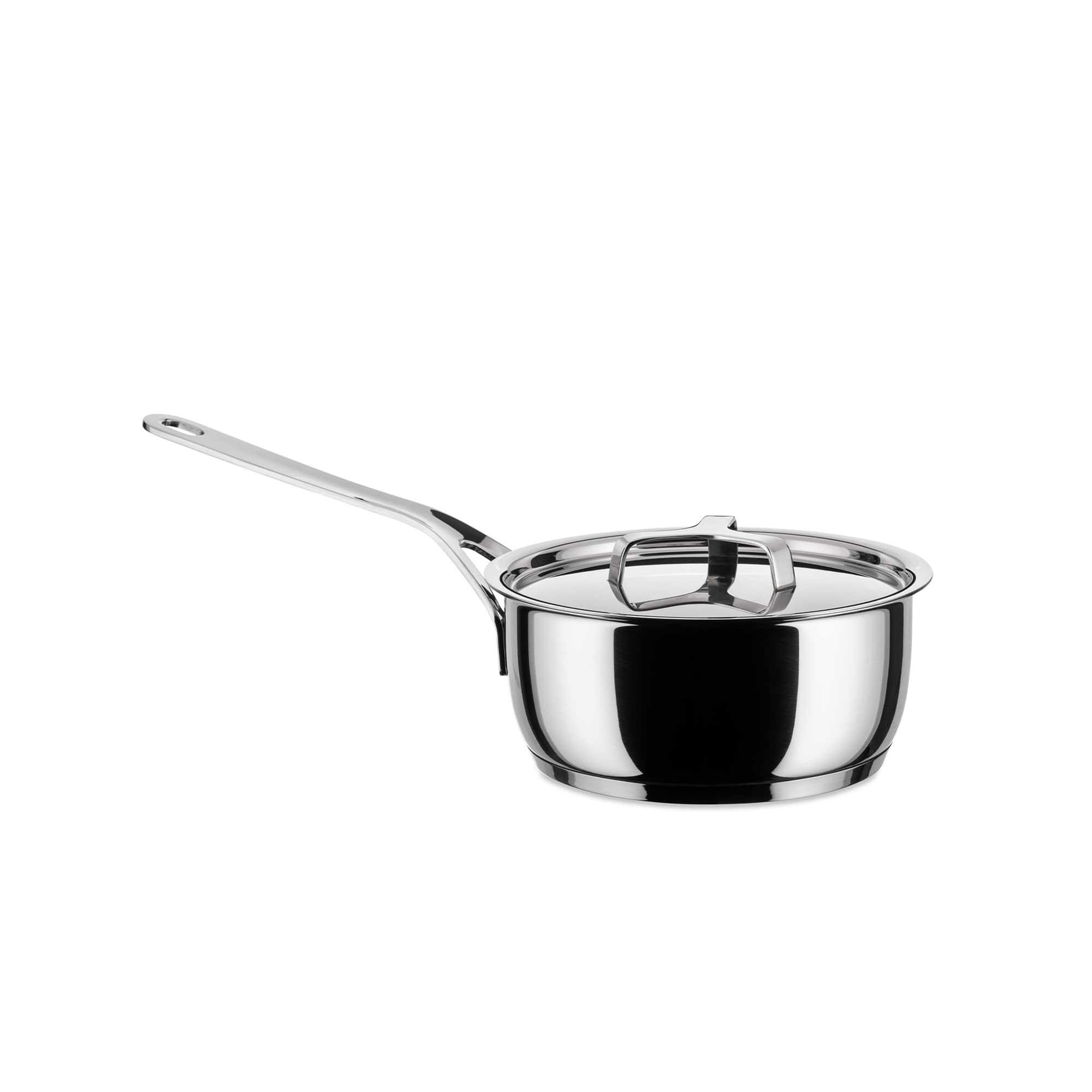 A Di Alessi, ''Pots & Pans'', Saucepan In 18/10 Stainless Steel Mirror Polished,2 Qt 2 Oz