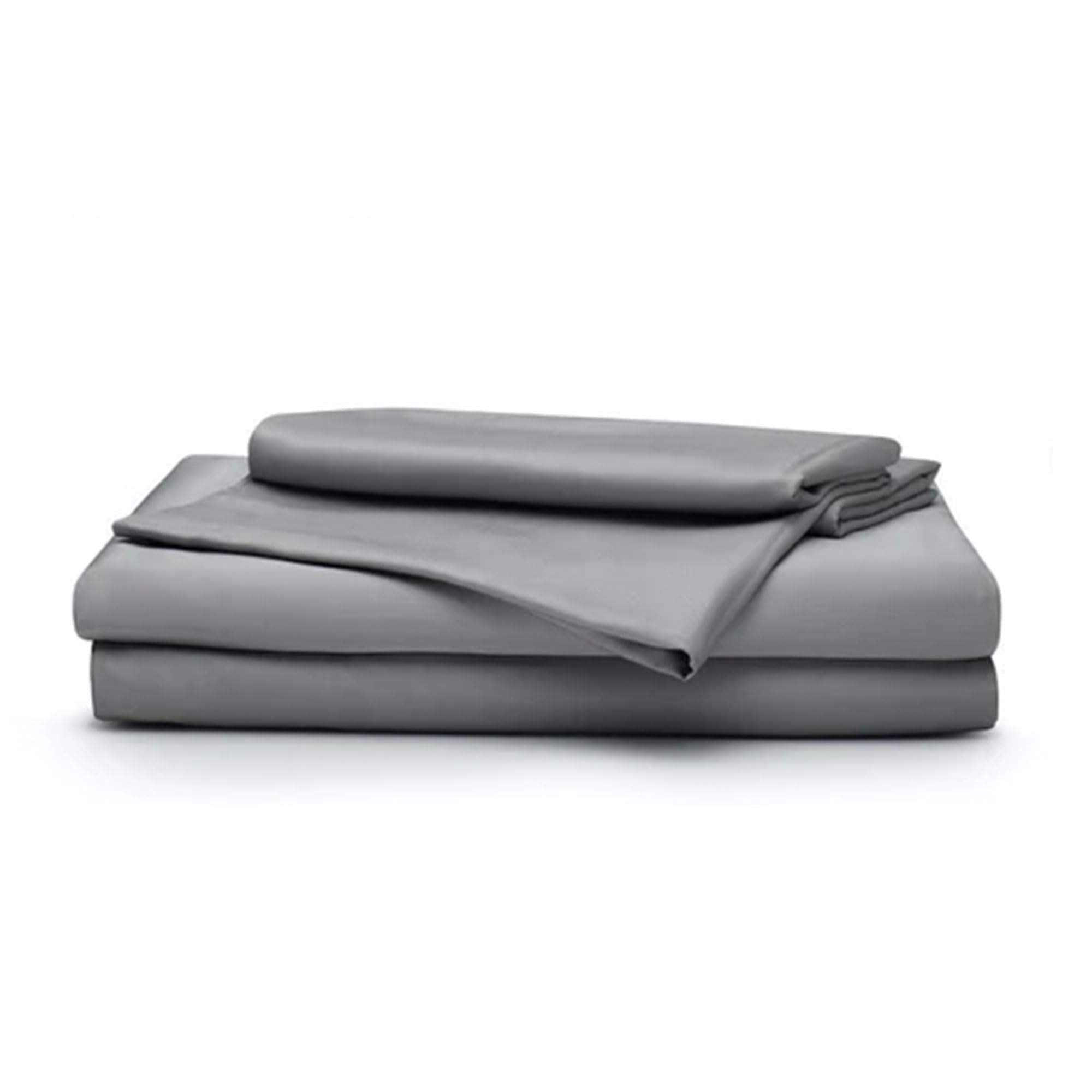 Sleepgram Viscose Fiber Queen Size Bed Sheet Set With Flat Sheet, Fitted Sheet, And 2 Pillowcases For Comfortable NightS Sleep,