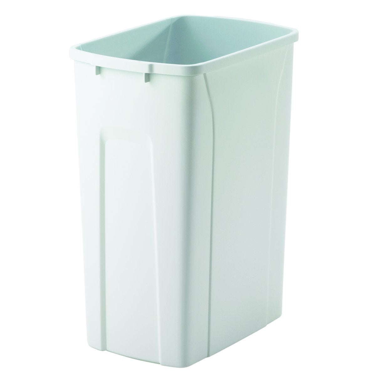Knape & Vogt Qt35Pb-Wh Replacement Trash Can, 17.5'' By 14.25'' By 9.32''