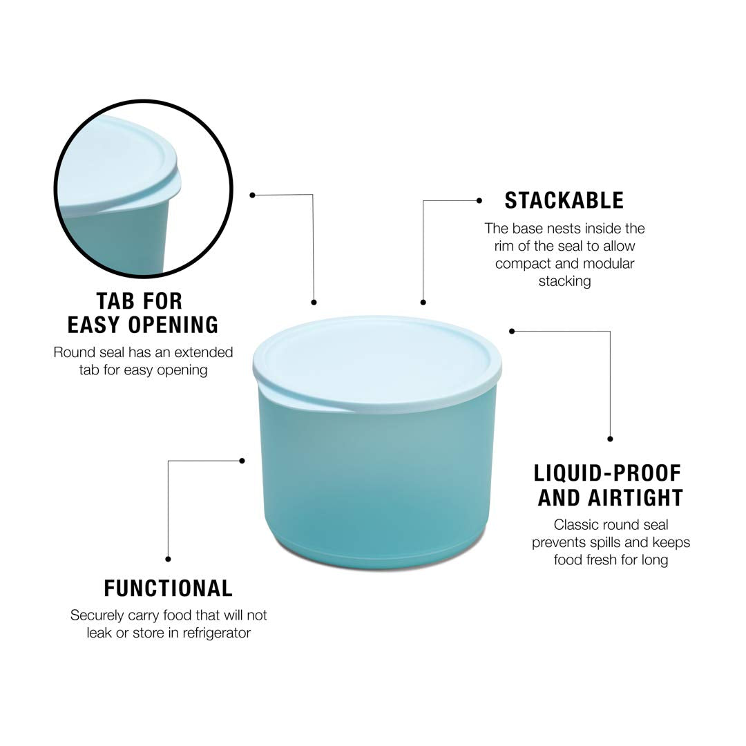 Tupperware Fridge Container Roundstax Large 2.1L 1Pc