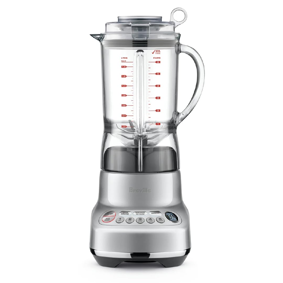 Breville The Fresh & Furious Blender, Bbl620Sil, Silver