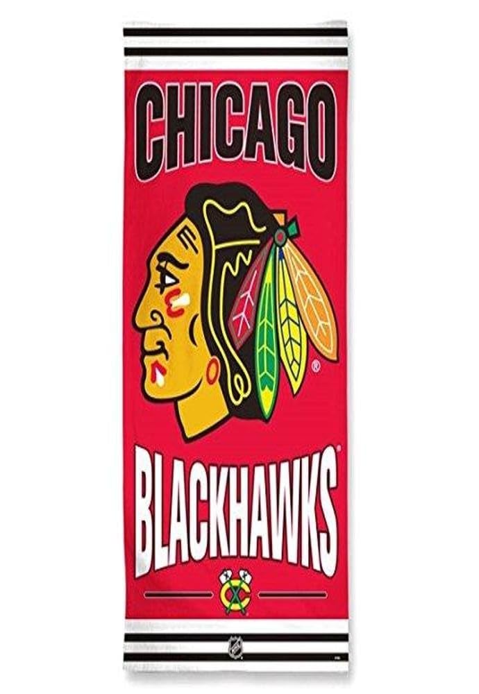 Wincraft Nhl Chicago Blackhawks Beach Towel, Team Color, One Size