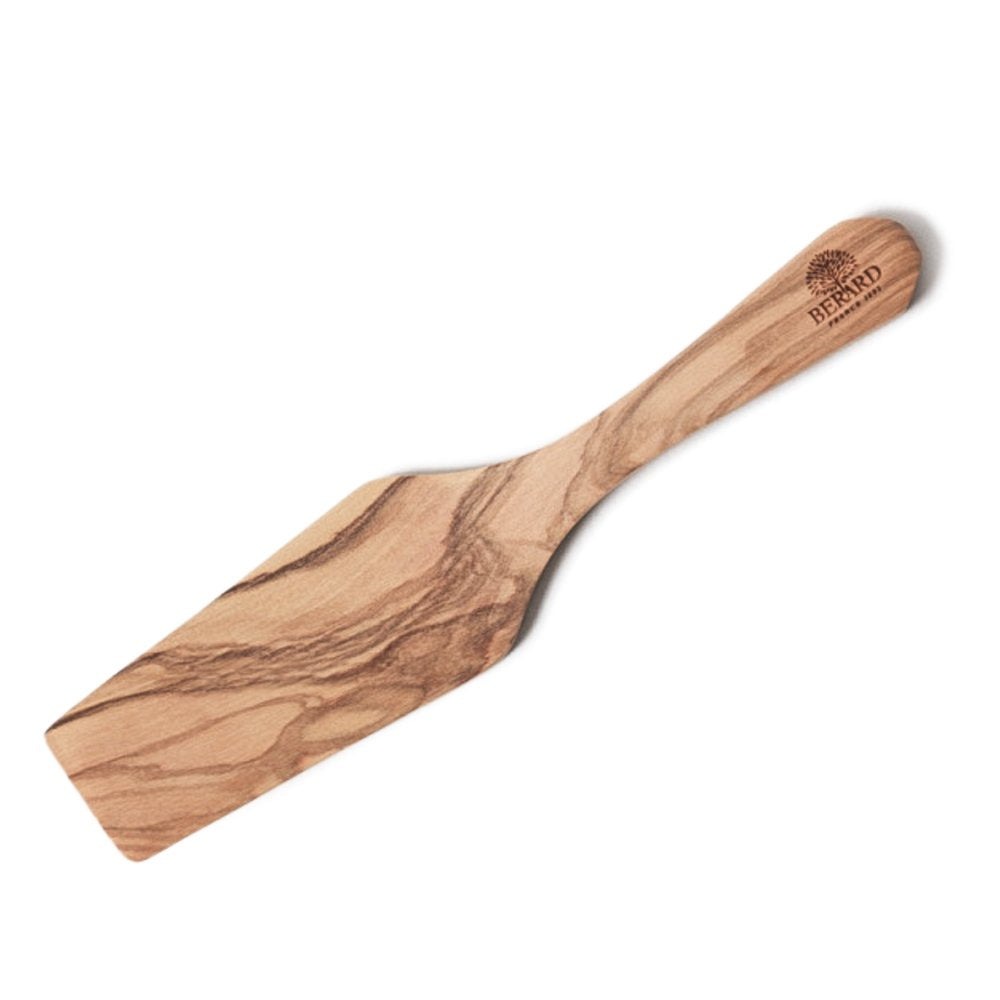 Berard 49471 French Olive-Wood Handcrafted Pastry Spatula