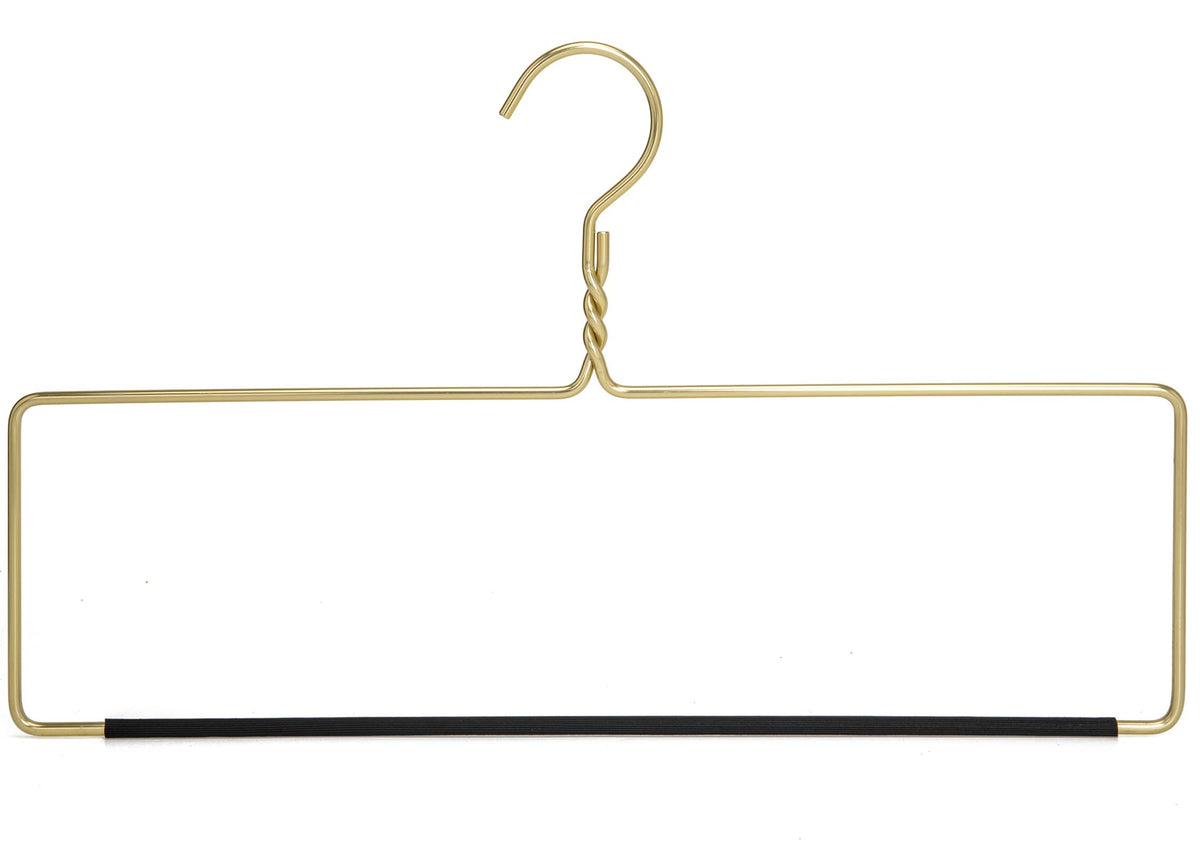 Quality Blanket Linen Hangers Wide Heavy Duty Hanger For Blankets, Table Cloths, Nonslip Vinyl Coated Comforter Storage Hanger F