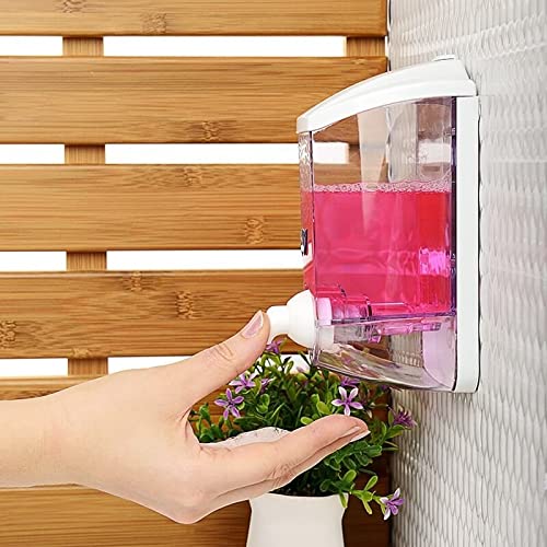 Soap Dispenser Wall Mounted For Home And Commercial Bathroom Use, Shampoo And Conditioner Dispenser For Shower Wall, Liquid Hand