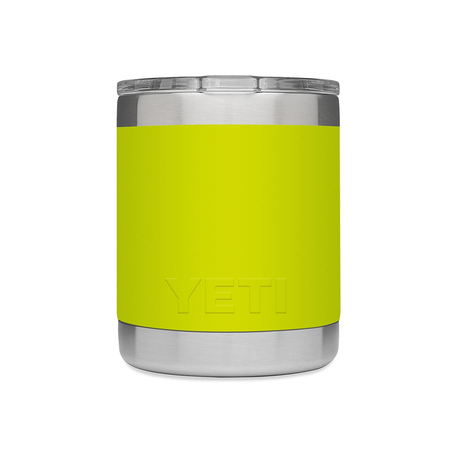 Yeti Rambler 10 Oz Lowball, Vacuum Insulated, Stainless Steel With Magslider Lid, Chartreuse