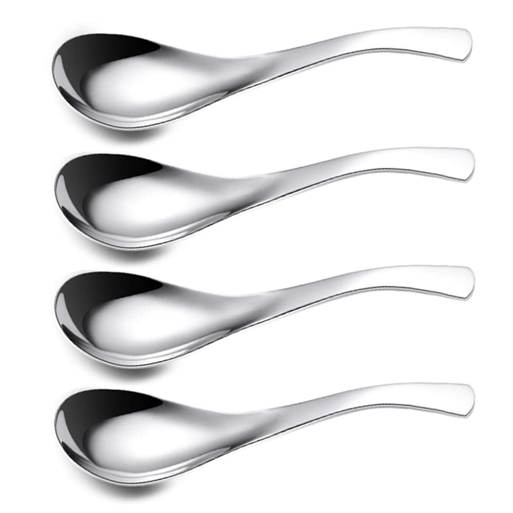 Ercrysto Stainless Steel Spoon, Soup Spoon, Coffee Spoon, Desert Spoon, Etc. Light Weight And Small Size Especially Suitable For