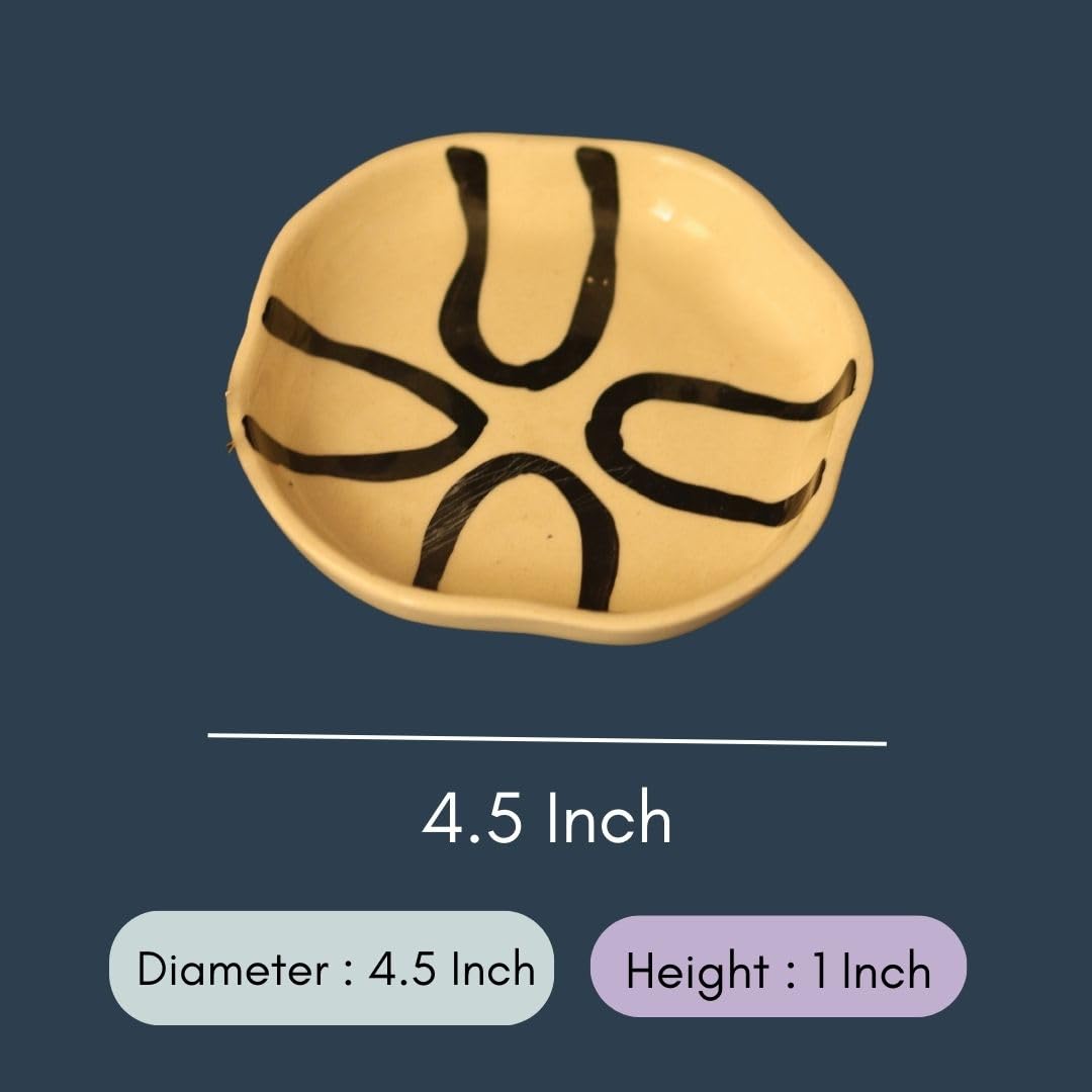 Weaving Homes Handcrafted Ceramic Black Polka Mug & Abstract Dessert Plates, Mugs, Coffee Mugs, Ceramic Plates, Ceramic Mugs, Ad