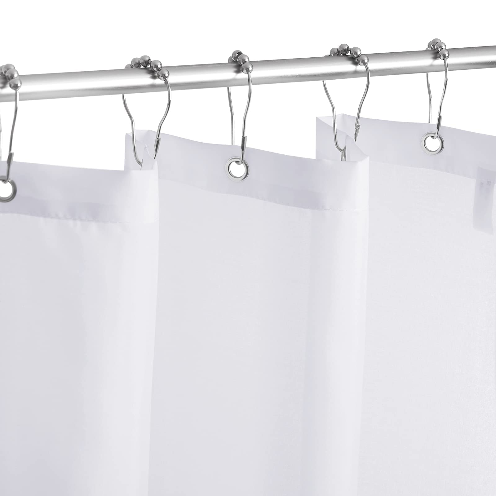 KGORGE Shower Curtain for Bathroom - Waterproof Tropical Leaves Plant Pattern Stall Size Privacy Bathroom Decor for Bathtubs Toilet Spa  W36 x L72 inches Long  Hooks Included