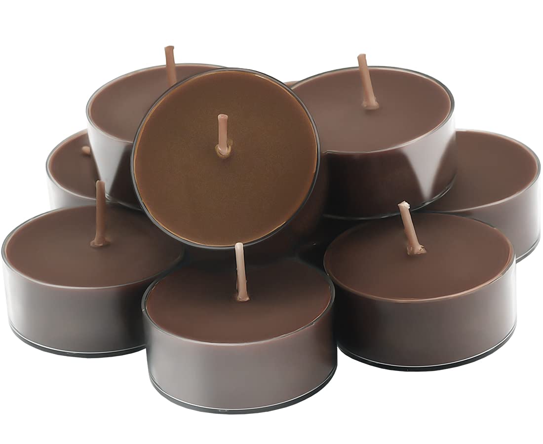 DEYBBY Scented Tealight Candles, Long Lasting Soywax Tea Candle Used for All of Holders|Clear Cup|12 Counts|Up to 4 Hour Burn Ti