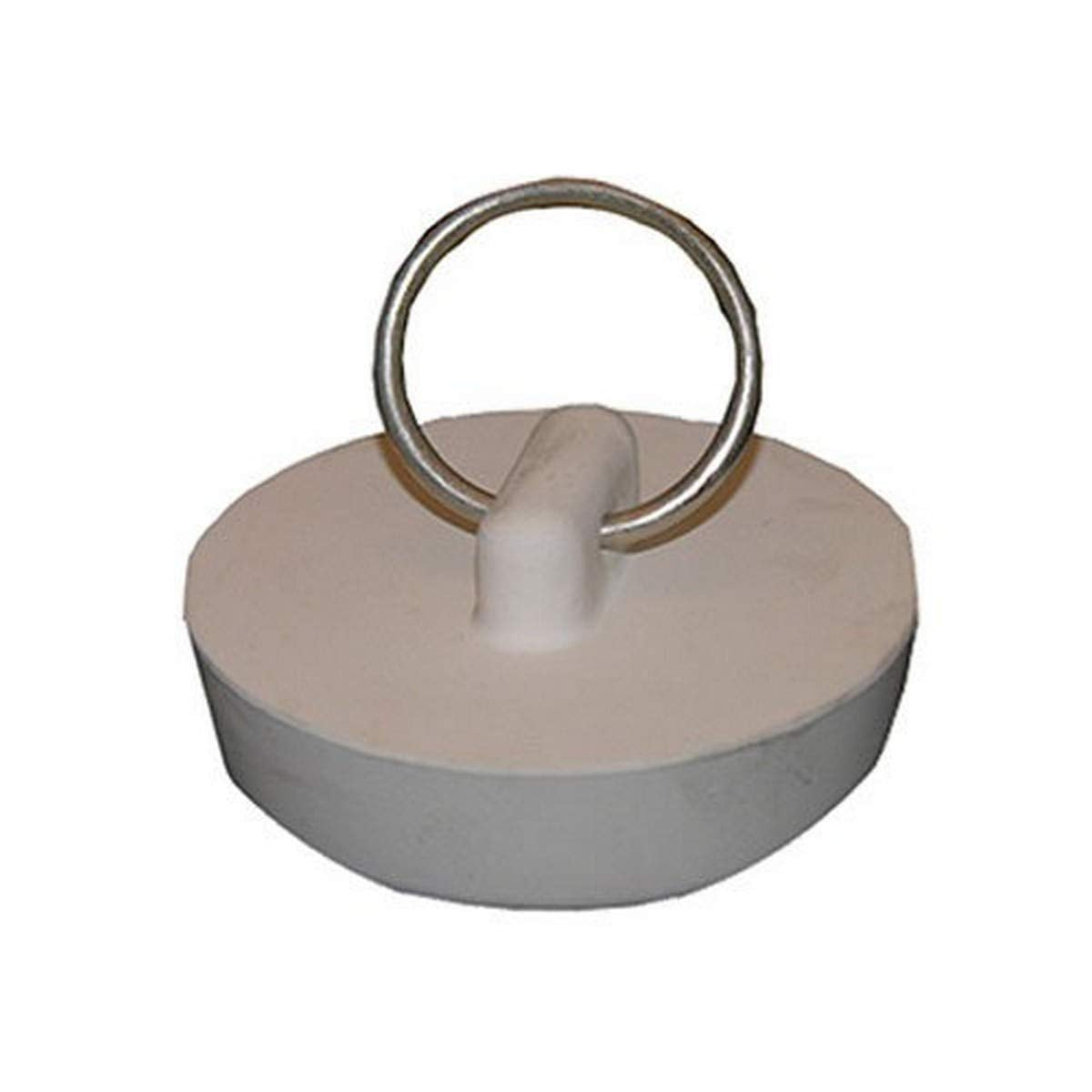 Lasco 02-3207 White Rubber Hollow Stopper For 1-3/8-Inch Drain Openings