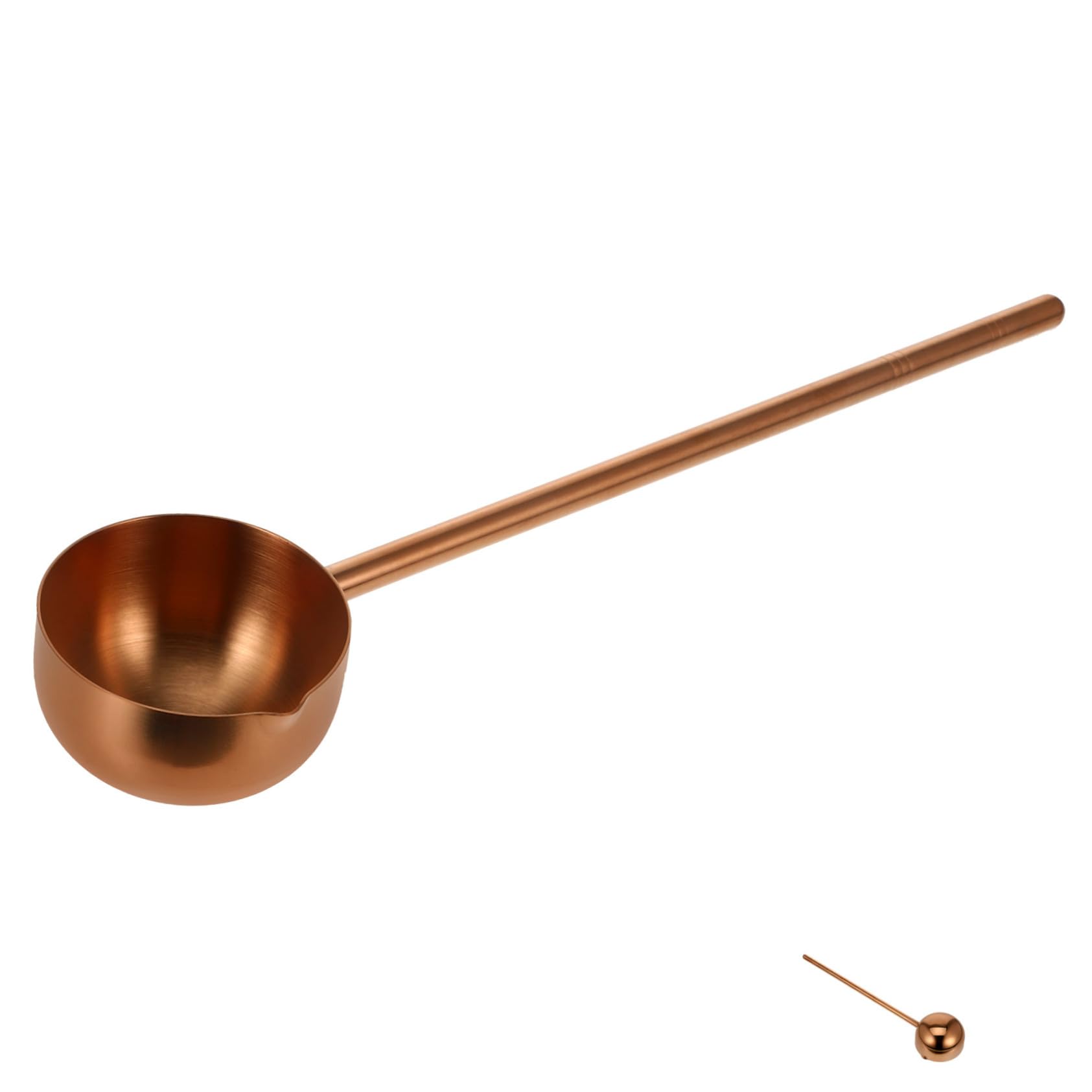 BESTOYARD Long Handle Stainless Steel Ladle for Soup and Oil Multifunctional Kitchen Utensil for Home Restaurant and Canteen Us