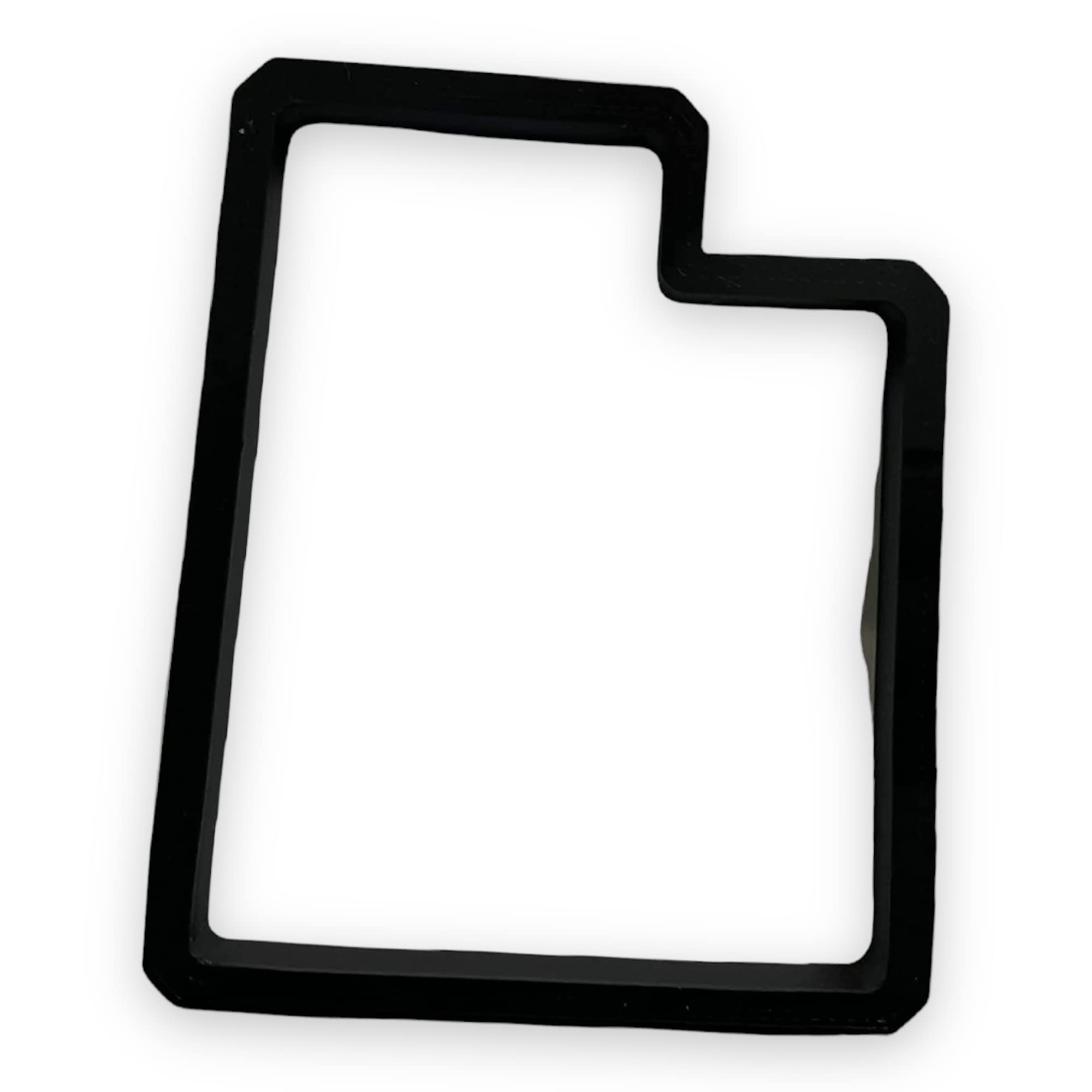 Utah State Cookie Cutter With Easy To Push Design (4 Inch)