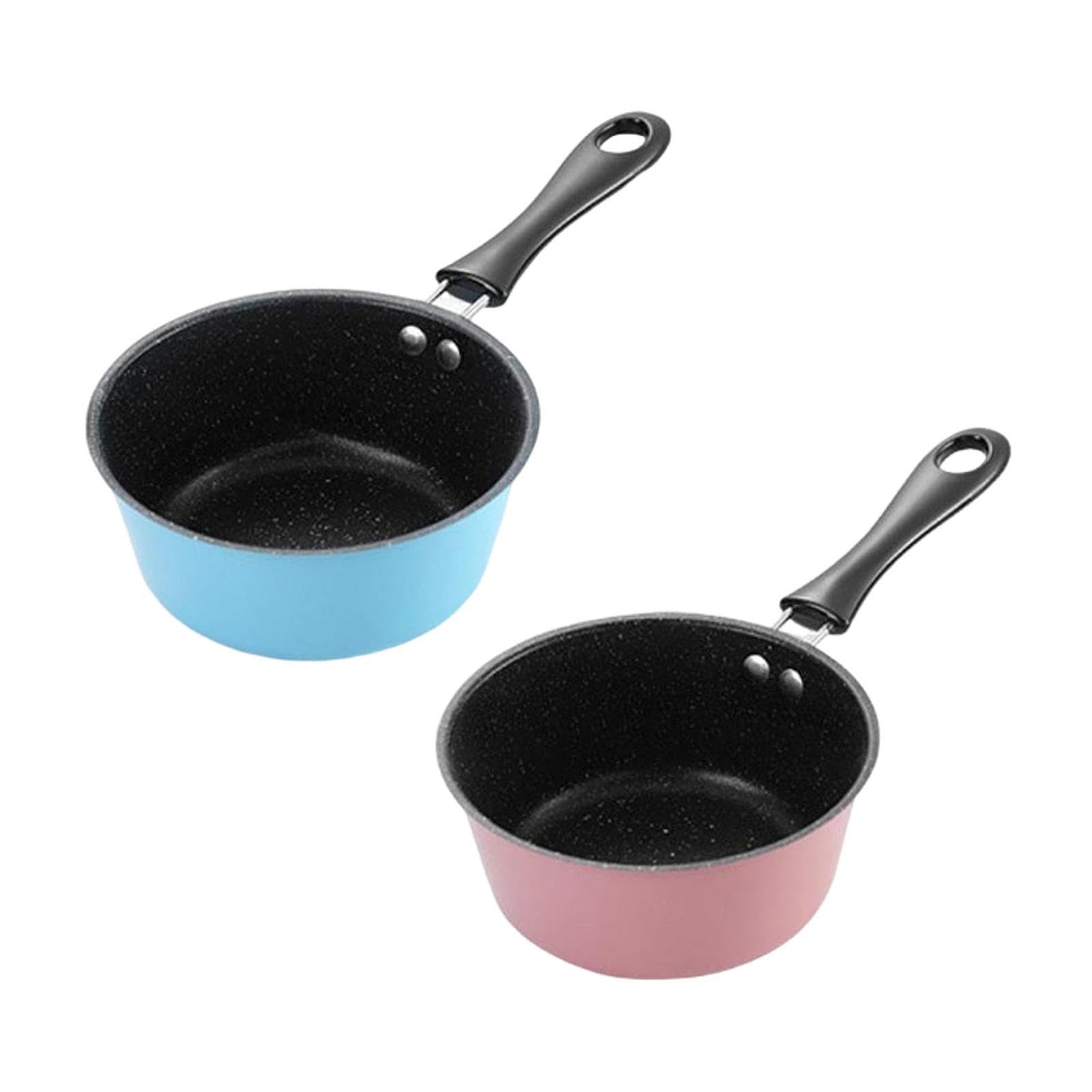 Enakshi Milk Pan Multifunctional Small Saucepan For Outdoor Induction Cooker Camping Pink|Home & Garden