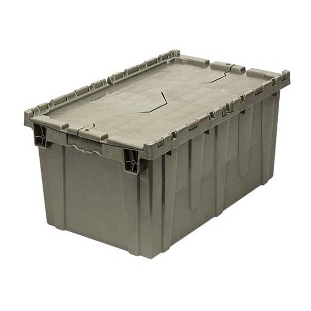 Quantum Qdc2717-12 Distribution Bin, Heavy Duty Attached Top Container, 16-9/16W X 27-5/16L X 12-1/2H Overall Size, 2.2 Vo