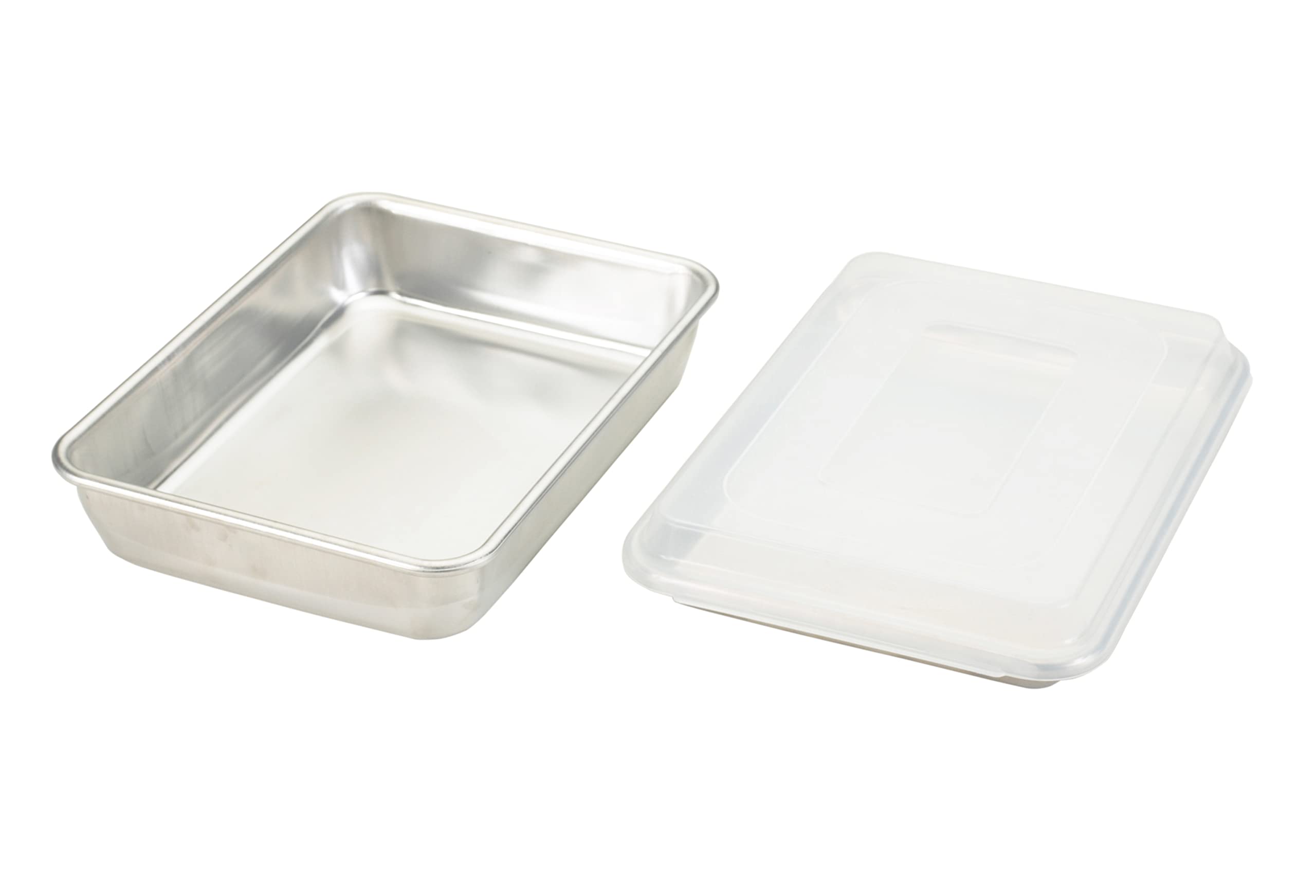 Nordic Ware 45339 Natural Aluminum Commercial 3-Piece Bakers Set, Quarter Sheet and Cake Pan