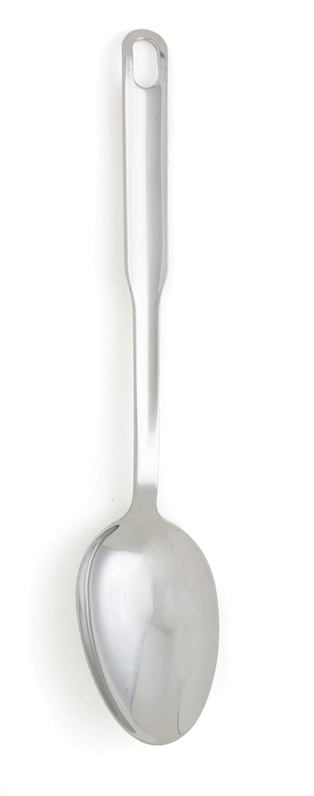 Norpro Polished Stainless Steel Spoon, 12.5-Inch, Silver