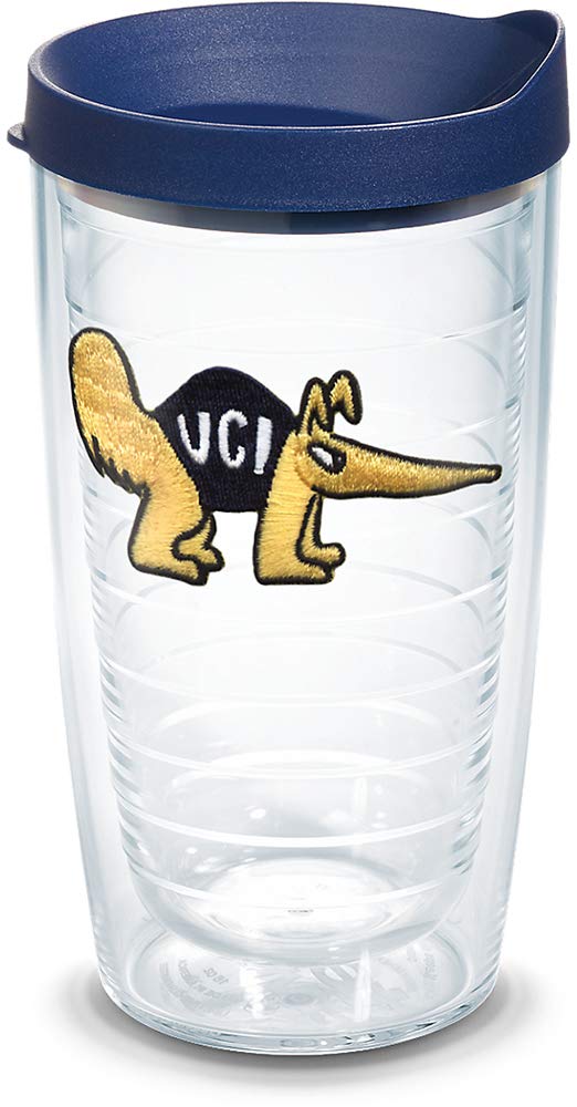 Tervis Uc Irvine Anteaters Logo Tumbler With Emblem And Navy Lid 16Oz, Clear