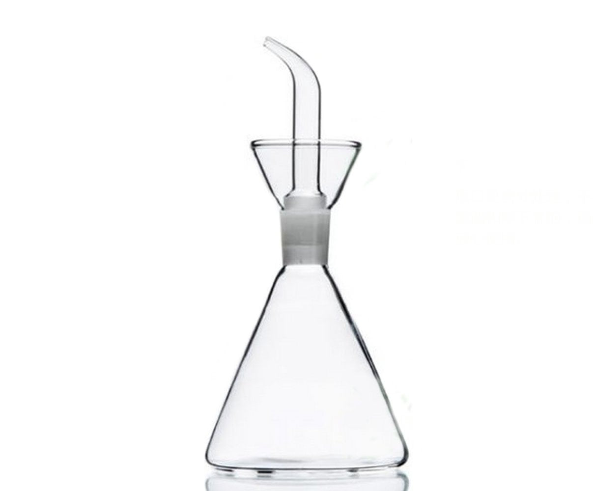 Eleton Olive Oil Dispenser Bottle Glass With No Drip Bottle Spout - Oil Pourer Dispensing Bottles For Kitchen - Control Cooking