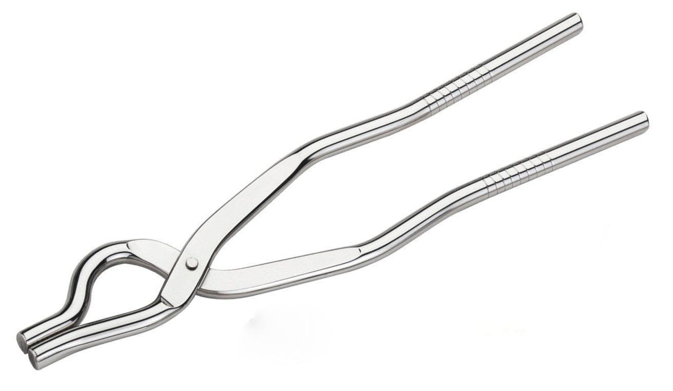 Tanish Trading Stainless Steel Wire Tong,Silverware Stainless Steel Chimta, Sandasi, Smart Kitchen Pincer