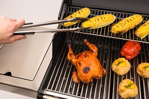 Broil King, 64112, Tong Imperial Ss, Silver, Black