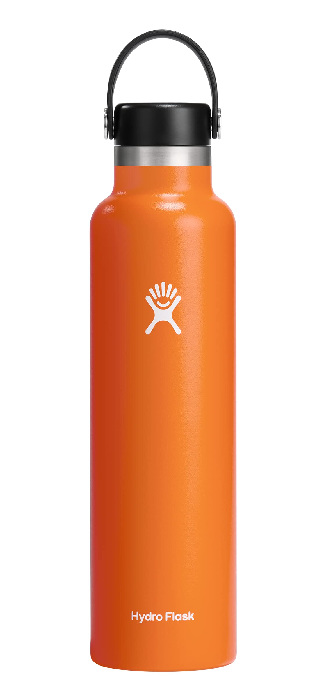 Hydro Flask 24 Oz Standard Mouth With Flex Cap Stainless Steel Reusable Water Bottle Mesa -Avacuum Insulated, Dishwasher Safe, B