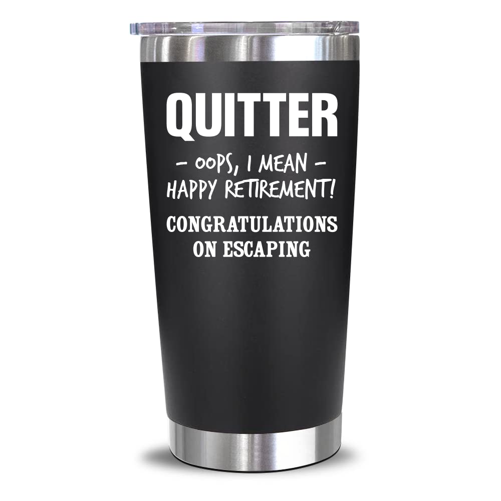 Neweleven Retirement Gifts For Men Women 2024 - Retired Gifts For Men, Women - Retirement Party Decorations - Fun Retirement Gif