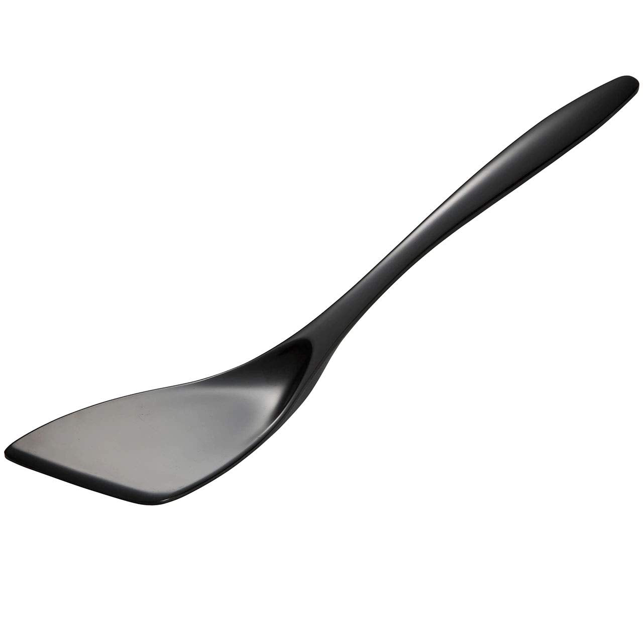 Gourmac Hutzler 12-1/2 Inch Melamine Turner, Black