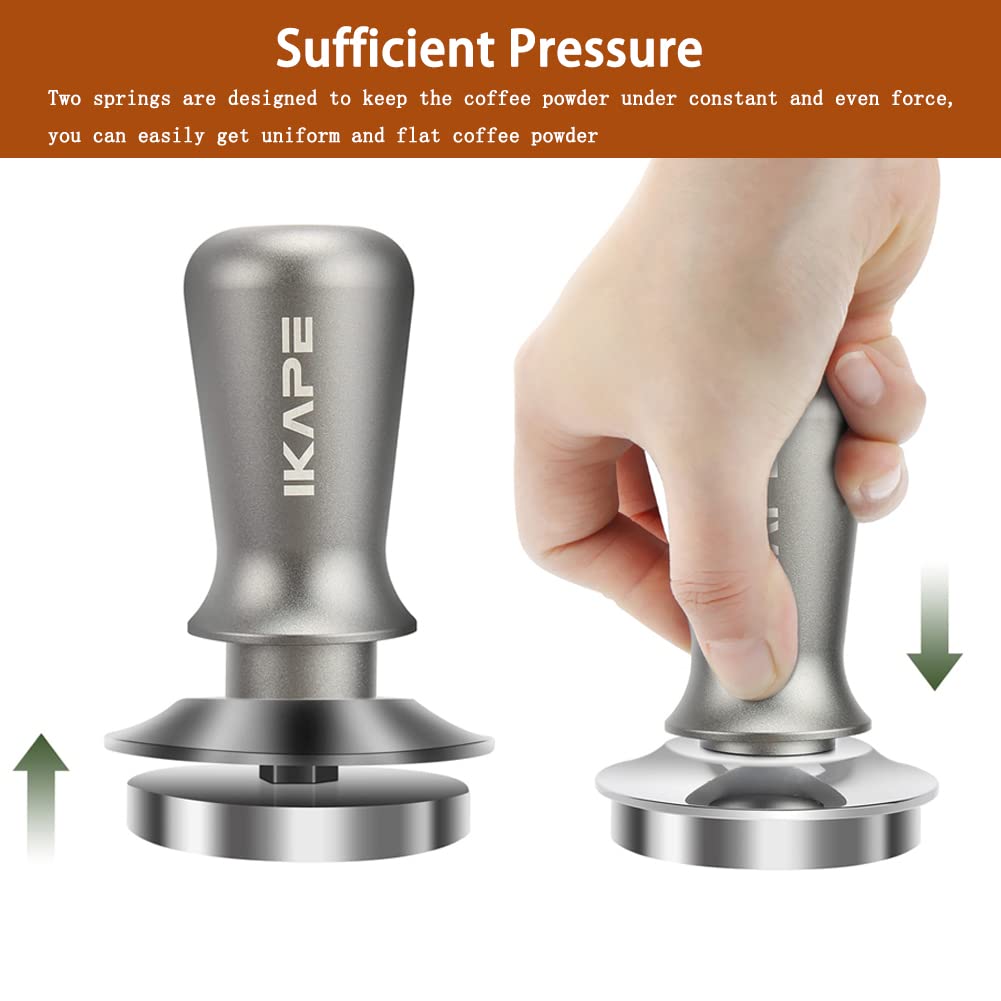 51Mm Calibrated Espresso Tamper, Coffee Tamper With Two Calibrated Springs Loaded, Calibrated Tamper With Reliable Materials, 10