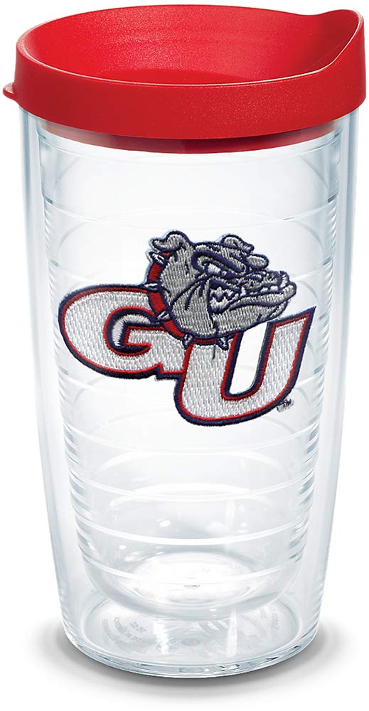 Tervis Made In Usa Double Walled Gonzaga University Gu Bulldogs Insulated Tumbler Cup Keeps Drinks Cold & Hot, 16Oz, Logo