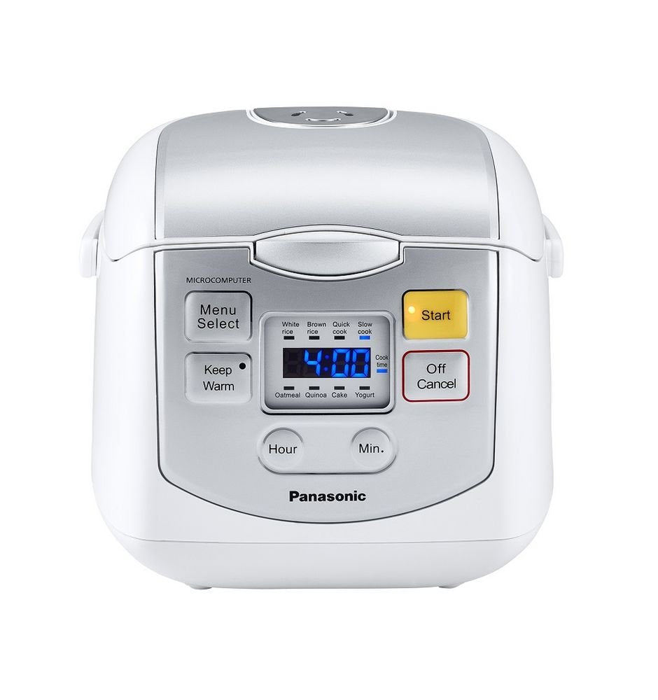 Panasonic SR-ZC075K 4-Cups (Uncooked) Rice Cooker & Multi-Cooker, White