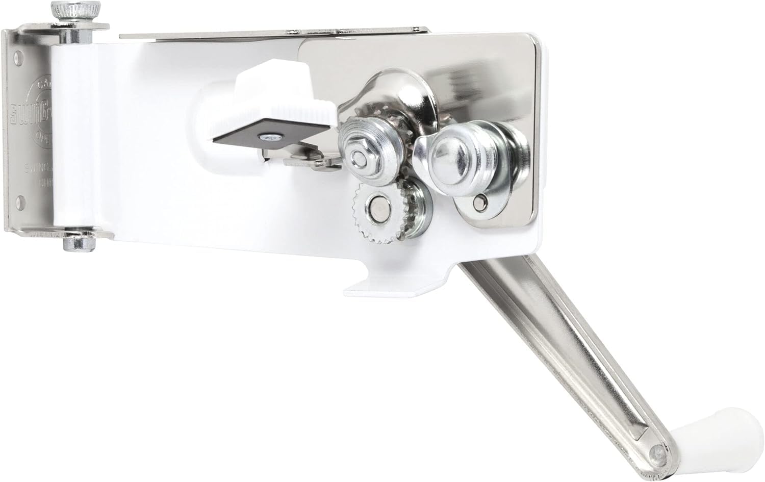 Swing-A-Way Can Opener Steel White