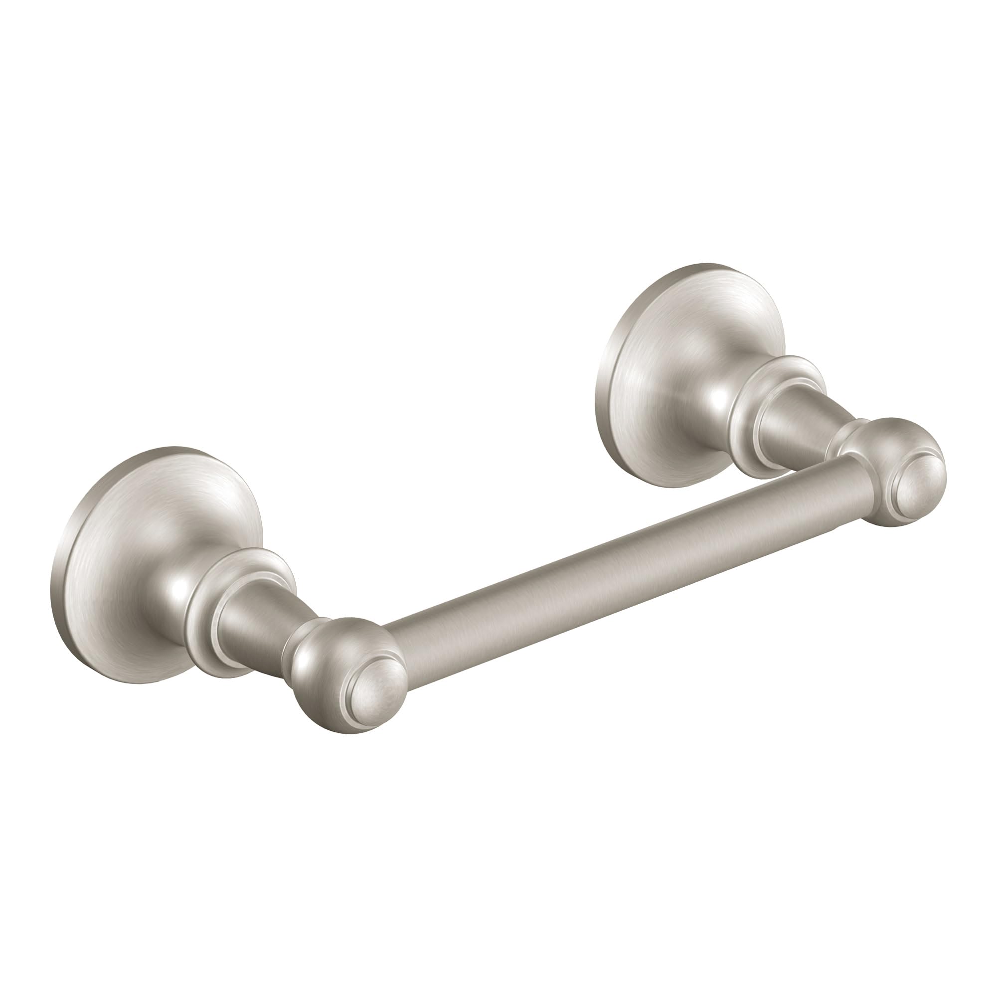 Moen DN4408BN Vale Double Post Pivoting Toilet Paper Holder  Brushed Nickel