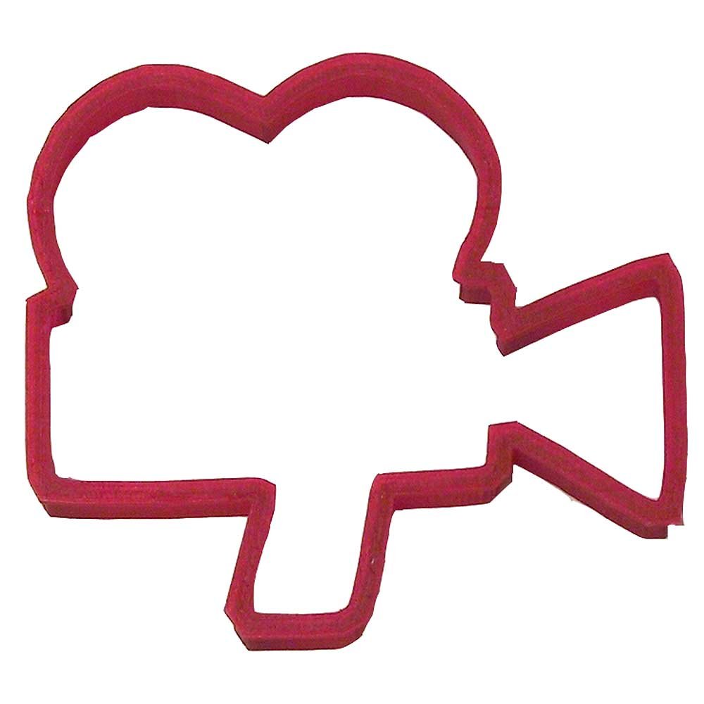 Movie Camera Cookie Cutter 4 Inch - Hand Made In The Usa