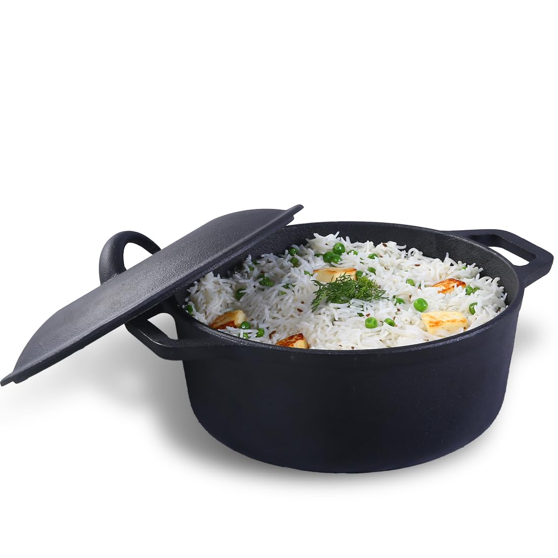 Wonderchef Forza Cast Iron Casserole 25Cm With Lid