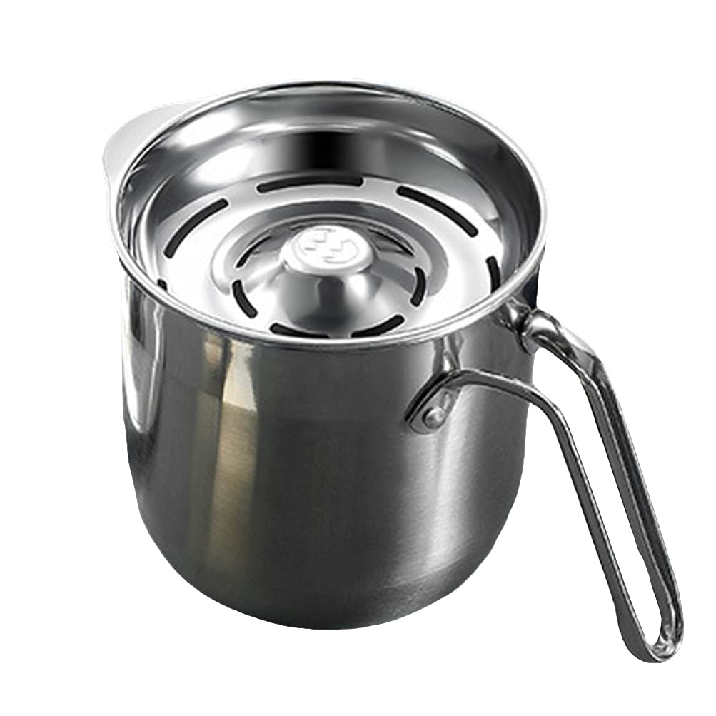Angoily Egg Separator Egg Yolk White Separator Tool, Food Grade Egg Divider Stainless Steel Egg Sieve Kitchen Gadget Cooking Bak