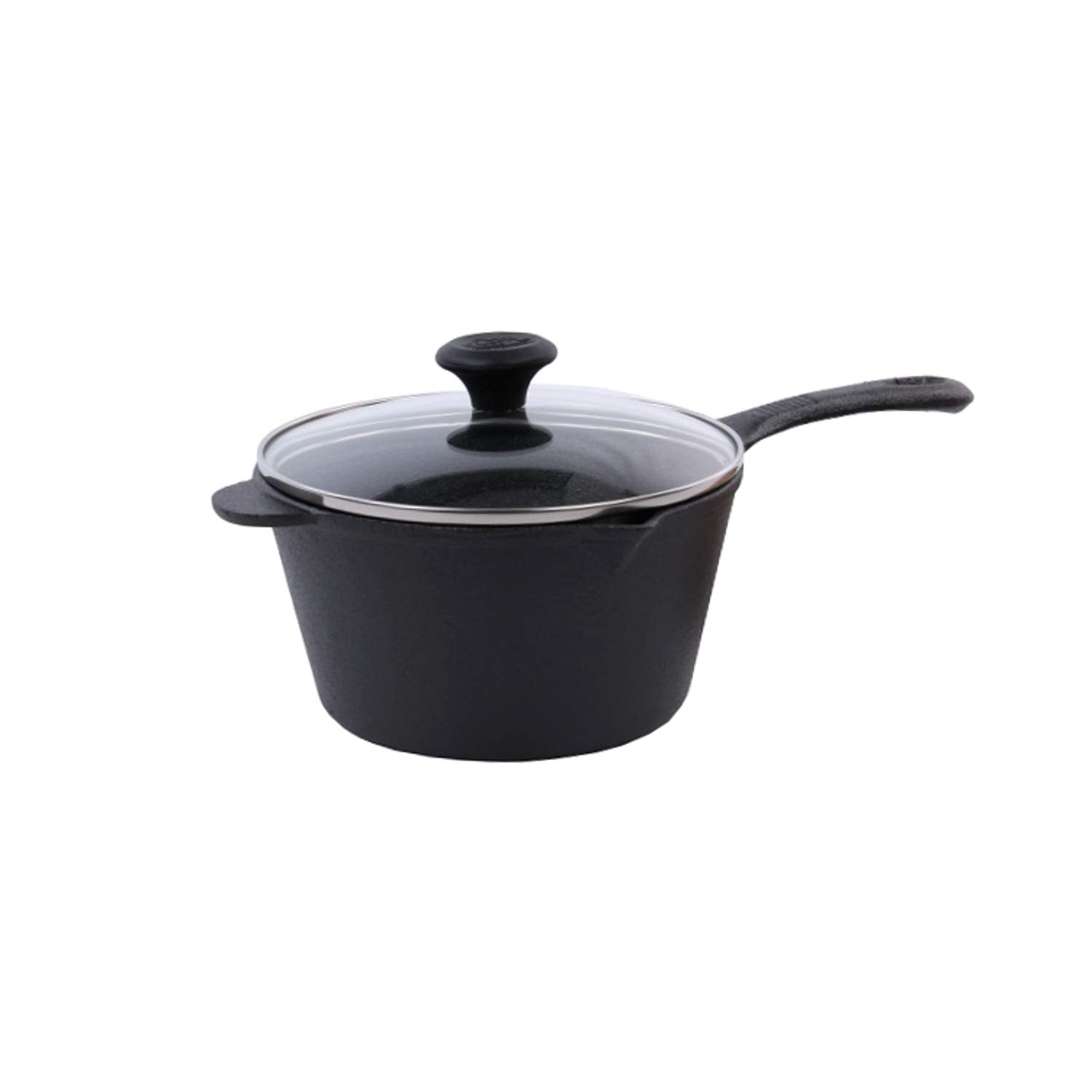 Old Mountain 2-Qt. Sauce Pan With Lid, Black