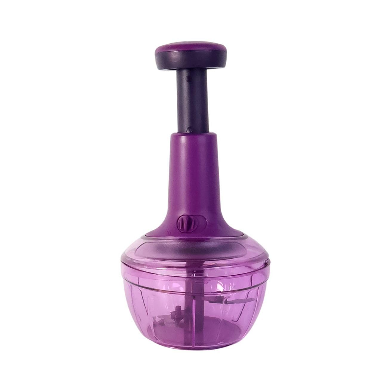 Taglich Mega Chopper 650Ml Manual Vegetable Chopper  Multifunctional Stainless Steel Blades, Hand Press Food Chopper For Onion,