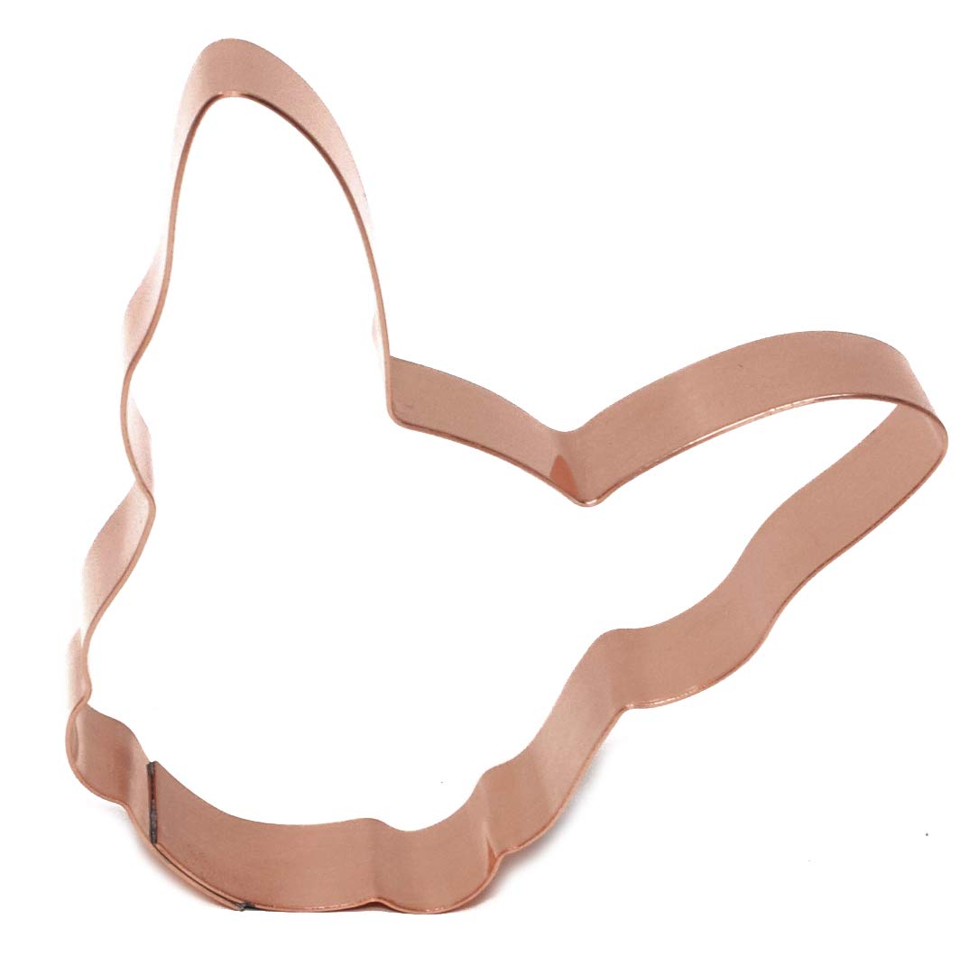 Small French Bulldog Face Metal Dog Cookie Cutter 3.5 X 3.5 Inches - Handcrafted Copper Cookie Cutter By The Fussy Pup