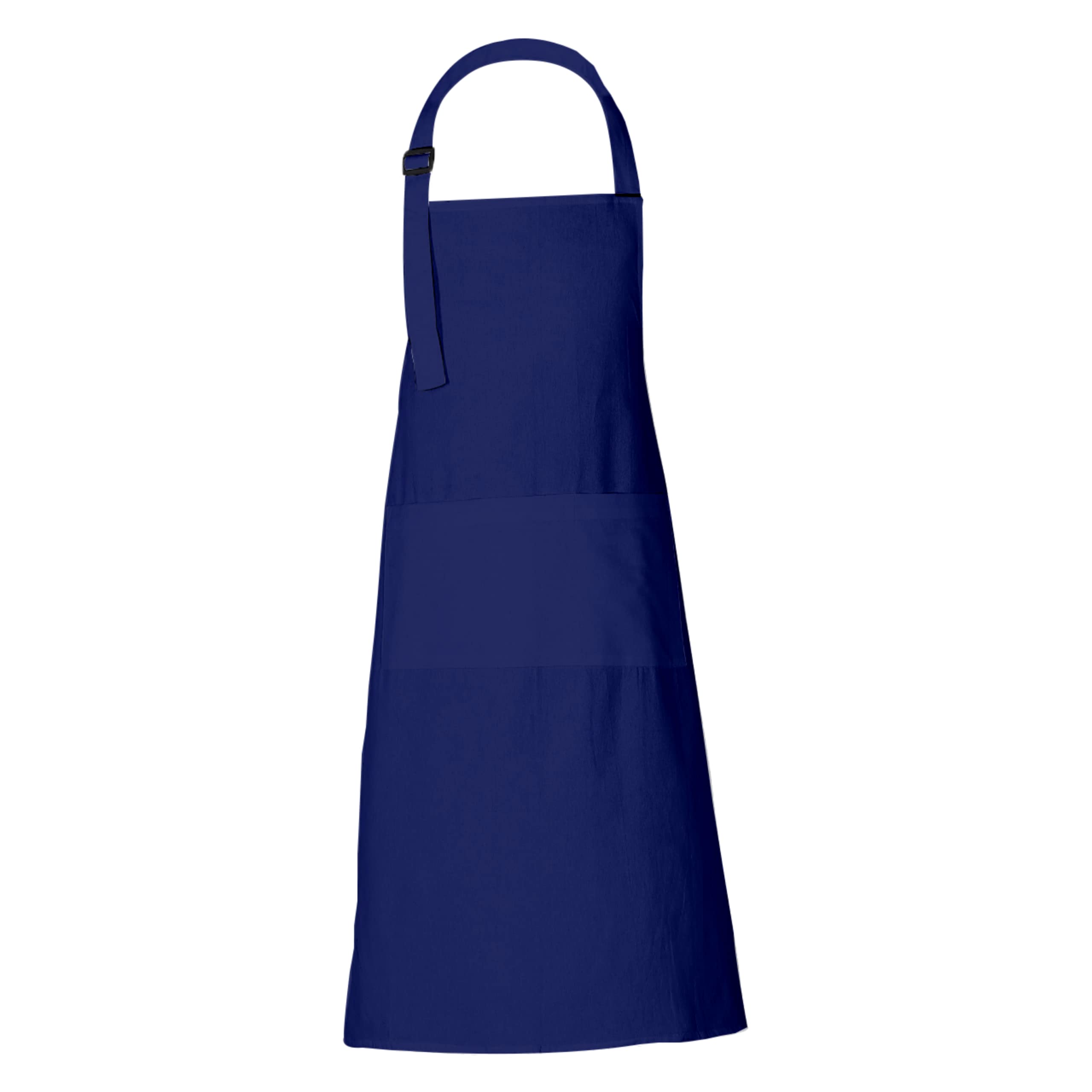 Rajrang Chef Apron For Women Men With Pockets Cotton Kitchen Cooking Full Length Plain Aprons Sodalite Blue 35X27 Inches