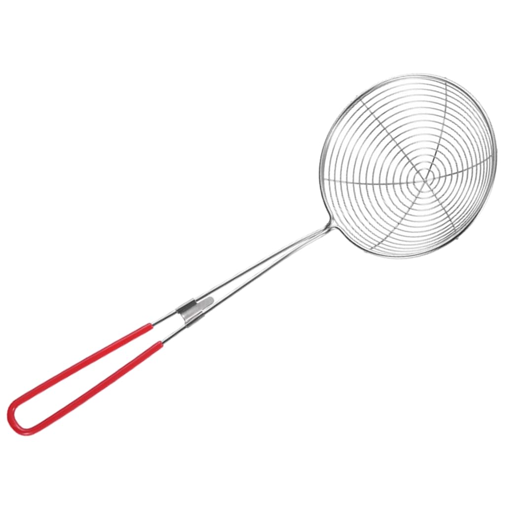Perforated Ladles Professional Skimmer Spoon for Deep Stir