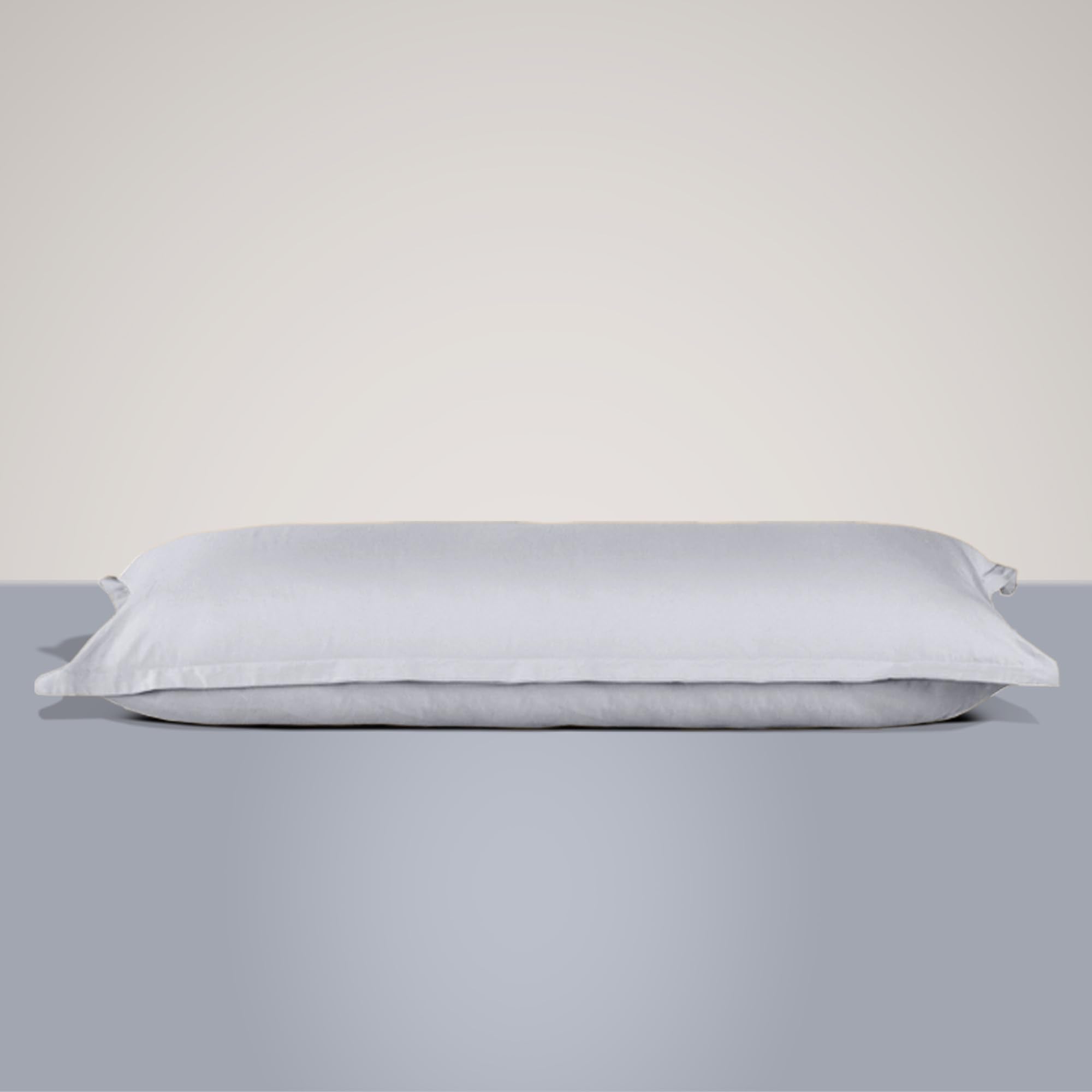 Sleepycat Cotton Solid Pillow Case With Envelope Closure - 1 Piece | Coloured With Azo-Free Dyes And Oeko-Tex Certified | Machin